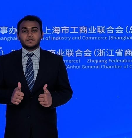 MD Nazrul Islam, Managing Director of Shanghai Luminous